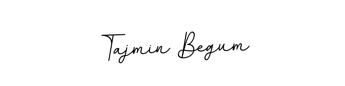Make a beautiful signature design for name Tajmin Begum. With this signature (BallpointsItalic-DORy9) style, you can create a handwritten signature for free. Tajmin Begum signature style 11 images and pictures png