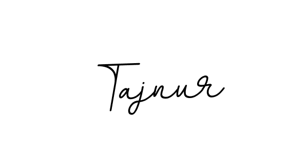 Design your own signature with our free online signature maker. With this signature software, you can create a handwritten (BallpointsItalic-DORy9) signature for name Tajnur. Tajnur signature style 11 images and pictures png