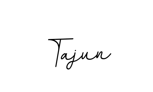 How to make Tajun signature? BallpointsItalic-DORy9 is a professional autograph style. Create handwritten signature for Tajun name. Tajun signature style 11 images and pictures png