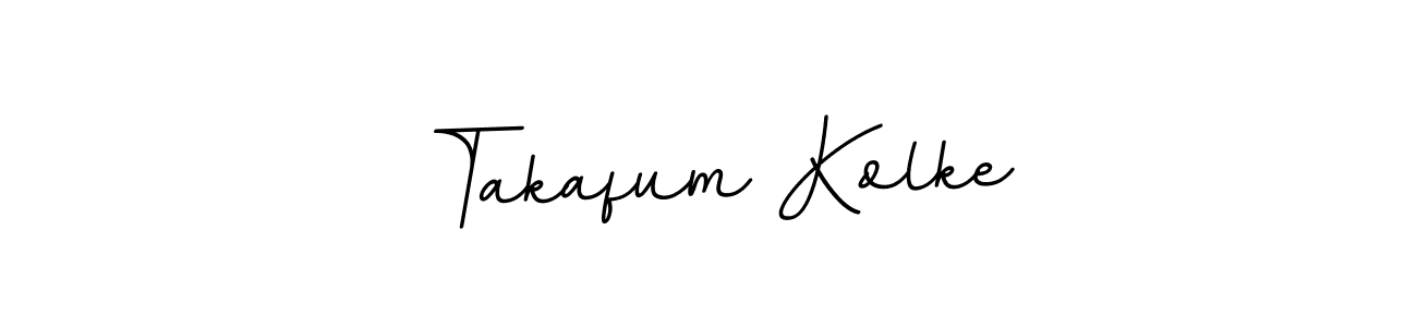 Use a signature maker to create a handwritten signature online. With this signature software, you can design (BallpointsItalic-DORy9) your own signature for name Takafum Kolke. Takafum Kolke signature style 11 images and pictures png