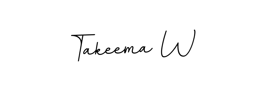 Similarly BallpointsItalic-DORy9 is the best handwritten signature design. Signature creator online .You can use it as an online autograph creator for name Takeema W. Takeema W signature style 11 images and pictures png