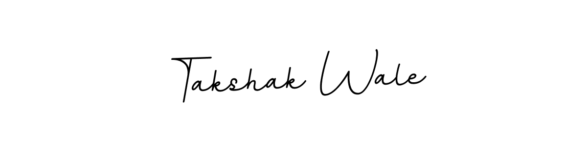 Takshak Wale stylish signature style. Best Handwritten Sign (BallpointsItalic-DORy9) for my name. Handwritten Signature Collection Ideas for my name Takshak Wale. Takshak Wale signature style 11 images and pictures png