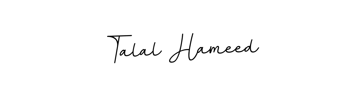 You can use this online signature creator to create a handwritten signature for the name Talal Hameed. This is the best online autograph maker. Talal Hameed signature style 11 images and pictures png