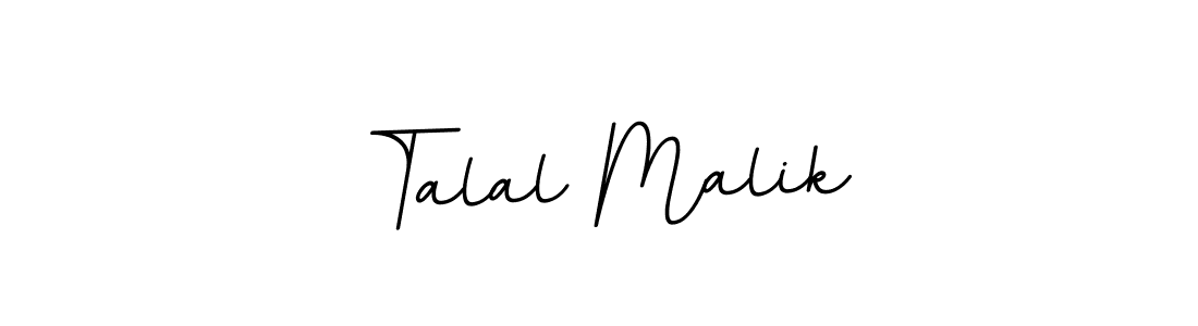 The best way (BallpointsItalic-DORy9) to make a short signature is to pick only two or three words in your name. The name Talal Malik include a total of six letters. For converting this name. Talal Malik signature style 11 images and pictures png