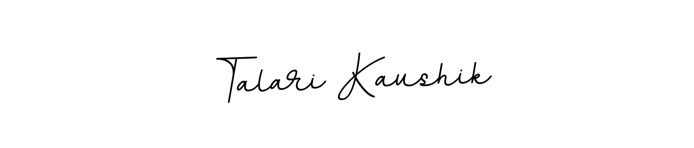 How to Draw Talari Kaushik signature style? BallpointsItalic-DORy9 is a latest design signature styles for name Talari Kaushik. Talari Kaushik signature style 11 images and pictures png