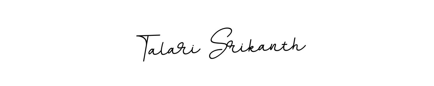 Also You can easily find your signature by using the search form. We will create Talari Srikanth name handwritten signature images for you free of cost using BallpointsItalic-DORy9 sign style. Talari Srikanth signature style 11 images and pictures png