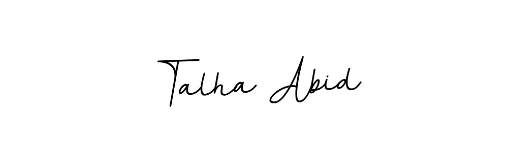 Similarly BallpointsItalic-DORy9 is the best handwritten signature design. Signature creator online .You can use it as an online autograph creator for name Talha Abid. Talha Abid signature style 11 images and pictures png