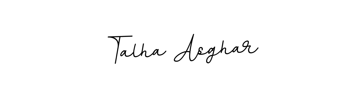 if you are searching for the best signature style for your name Talha Asghar. so please give up your signature search. here we have designed multiple signature styles  using BallpointsItalic-DORy9. Talha Asghar signature style 11 images and pictures png