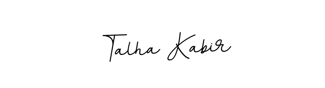 Create a beautiful signature design for name Talha Kabir. With this signature (BallpointsItalic-DORy9) fonts, you can make a handwritten signature for free. Talha Kabir signature style 11 images and pictures png