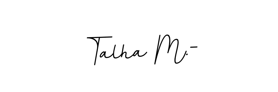 Make a short Talha M.- signature style. Manage your documents anywhere anytime using BallpointsItalic-DORy9. Create and add eSignatures, submit forms, share and send files easily. Talha M.- signature style 11 images and pictures png