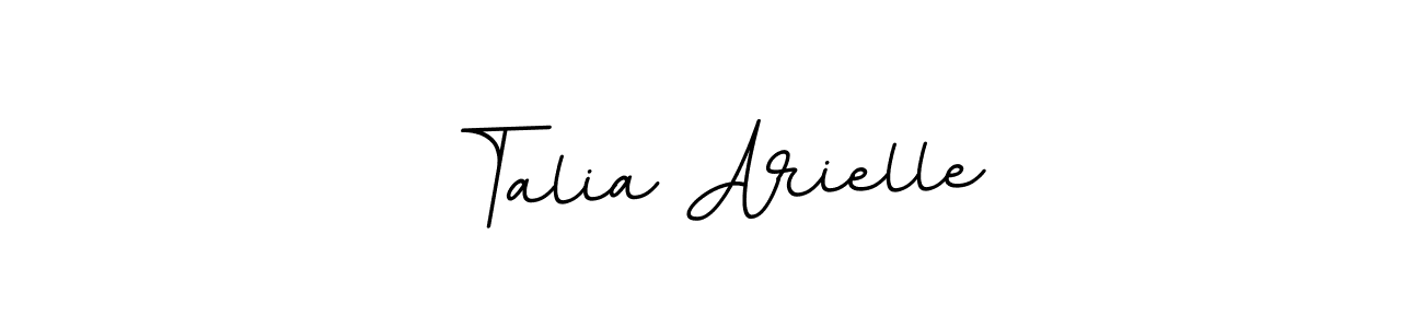 Best and Professional Signature Style for Talia Arielle. BallpointsItalic-DORy9 Best Signature Style Collection. Talia Arielle signature style 11 images and pictures png