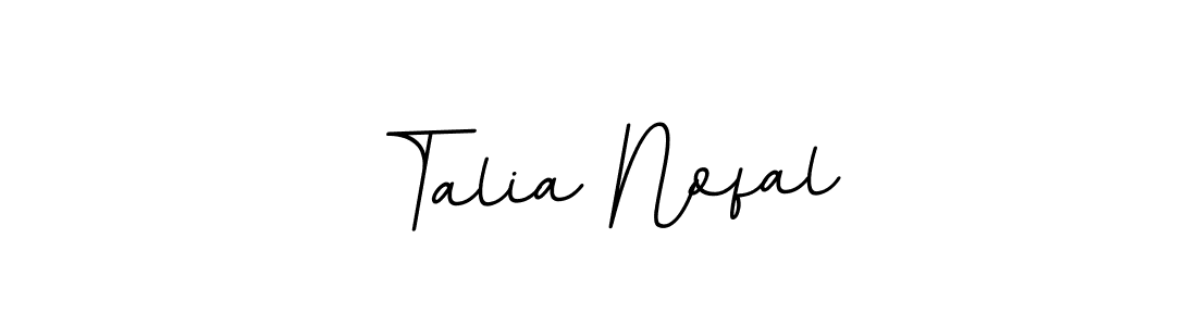 Also we have Talia Nofal name is the best signature style. Create professional handwritten signature collection using BallpointsItalic-DORy9 autograph style. Talia Nofal signature style 11 images and pictures png