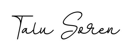 A stylish, flowing autograph style designed for name Talu Soren using BallpointsItalic-DORy9 typography. Perfect for digital creative projects. Talu Soren signature style 11 images and pictures png
