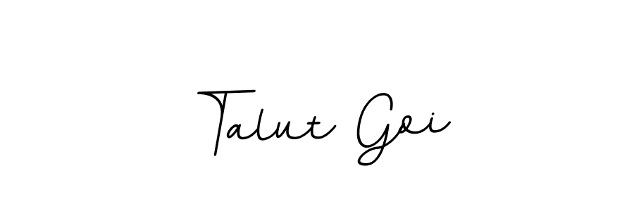 How to make Talut Goi signature? BallpointsItalic-DORy9 is a professional autograph style. Create handwritten signature for Talut Goi name. Talut Goi signature style 11 images and pictures png