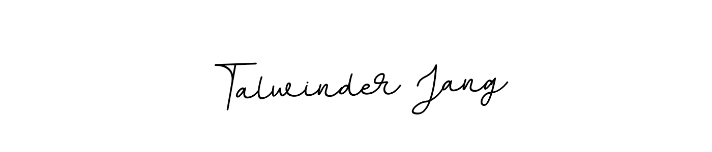 This is the best signature style for the Talwinder Jang name. Also you like these signature font (BallpointsItalic-DORy9). Mix name signature. Talwinder Jang signature style 11 images and pictures png