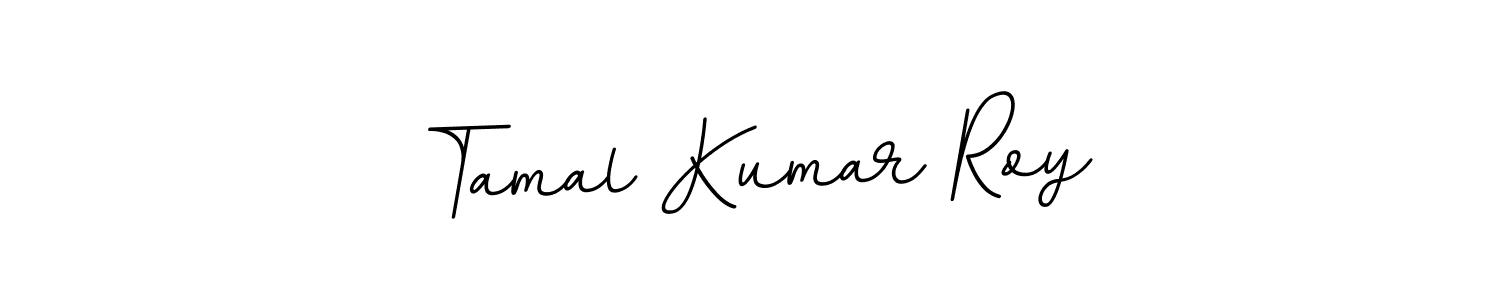 The best way (BallpointsItalic-DORy9) to make a short signature is to pick only two or three words in your name. The name Tamal Kumar Roy include a total of six letters. For converting this name. Tamal Kumar Roy signature style 11 images and pictures png