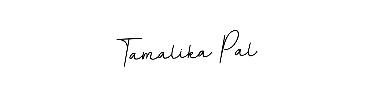 Make a beautiful signature design for name Tamalika Pal. With this signature (BallpointsItalic-DORy9) style, you can create a handwritten signature for free. Tamalika Pal signature style 11 images and pictures png