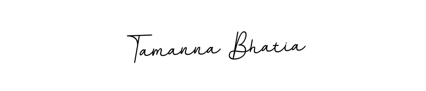 Tamanna Bhatia stylish signature style. Best Handwritten Sign (BallpointsItalic-DORy9) for my name. Handwritten Signature Collection Ideas for my name Tamanna Bhatia. Tamanna Bhatia signature style 11 images and pictures png