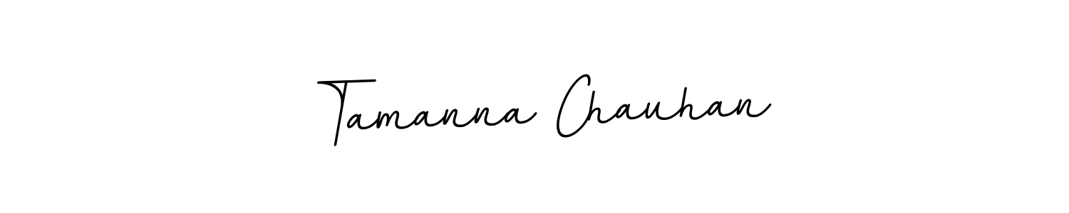 Use a signature maker to create a handwritten signature online. With this signature software, you can design (BallpointsItalic-DORy9) your own signature for name Tamanna Chauhan. Tamanna Chauhan signature style 11 images and pictures png