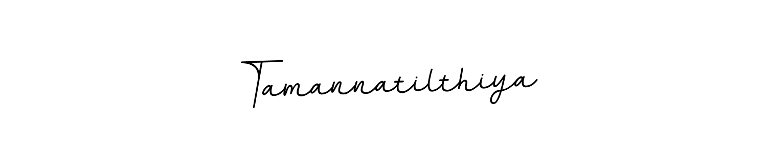 Design your own signature with our free online signature maker. With this signature software, you can create a handwritten (BallpointsItalic-DORy9) signature for name Tamannatilthiya. Tamannatilthiya signature style 11 images and pictures png