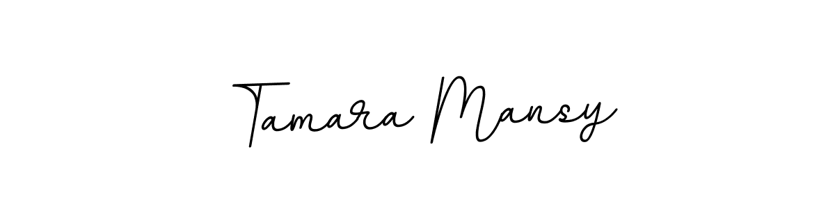 The best way (BallpointsItalic-DORy9) to make a short signature is to pick only two or three words in your name. The name Tamara Mansy include a total of six letters. For converting this name. Tamara Mansy signature style 11 images and pictures png