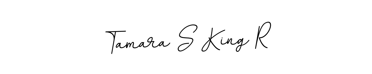 Make a beautiful signature design for name Tamara S King R. Use this online signature maker to create a handwritten signature for free. Tamara S King R signature style 11 images and pictures png