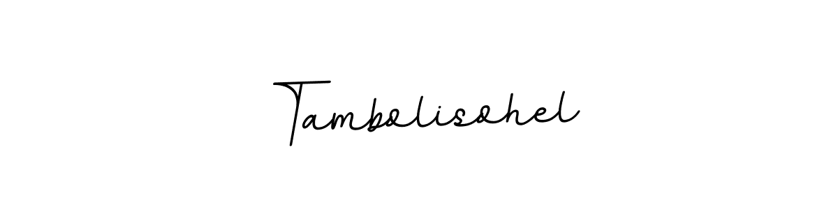 Use a signature maker to create a handwritten signature online. With this signature software, you can design (BallpointsItalic-DORy9) your own signature for name Tambolisohel. Tambolisohel signature style 11 images and pictures png