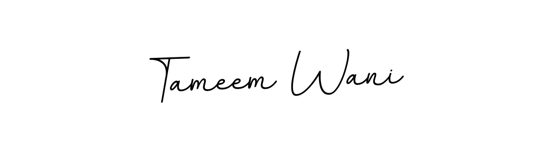 if you are searching for the best signature style for your name Tameem Wani. so please give up your signature search. here we have designed multiple signature styles  using BallpointsItalic-DORy9. Tameem Wani signature style 11 images and pictures png