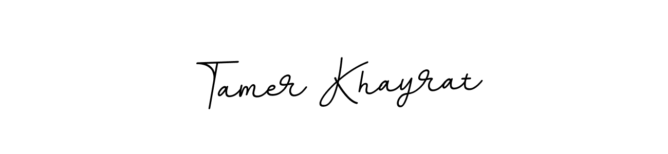 Also You can easily find your signature by using the search form. We will create Tamer Khayrat name handwritten signature images for you free of cost using BallpointsItalic-DORy9 sign style. Tamer Khayrat signature style 11 images and pictures png