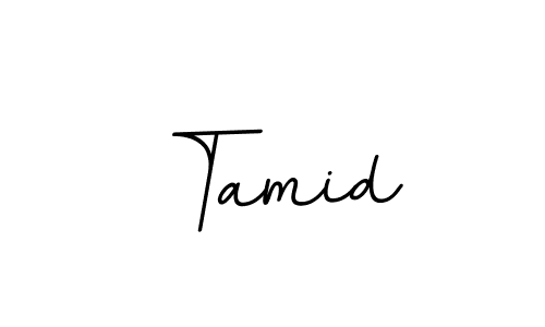 if you are searching for the best signature style for your name Tamid. so please give up your signature search. here we have designed multiple signature styles  using BallpointsItalic-DORy9. Tamid signature style 11 images and pictures png
