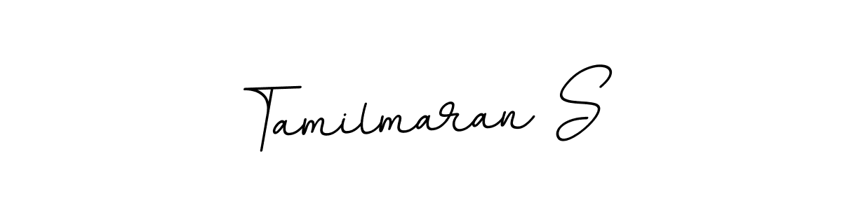 The best way (BallpointsItalic-DORy9) to make a short signature is to pick only two or three words in your name. The name Tamilmaran S include a total of six letters. For converting this name. Tamilmaran S signature style 11 images and pictures png