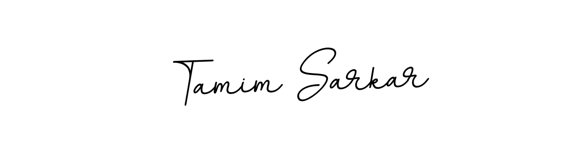 How to make Tamim Sarkar name signature. Use BallpointsItalic-DORy9 style for creating short signs online. This is the latest handwritten sign. Tamim Sarkar signature style 11 images and pictures png