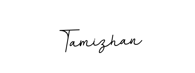 How to make Tamizhan signature? BallpointsItalic-DORy9 is a professional autograph style. Create handwritten signature for Tamizhan name. Tamizhan signature style 11 images and pictures png