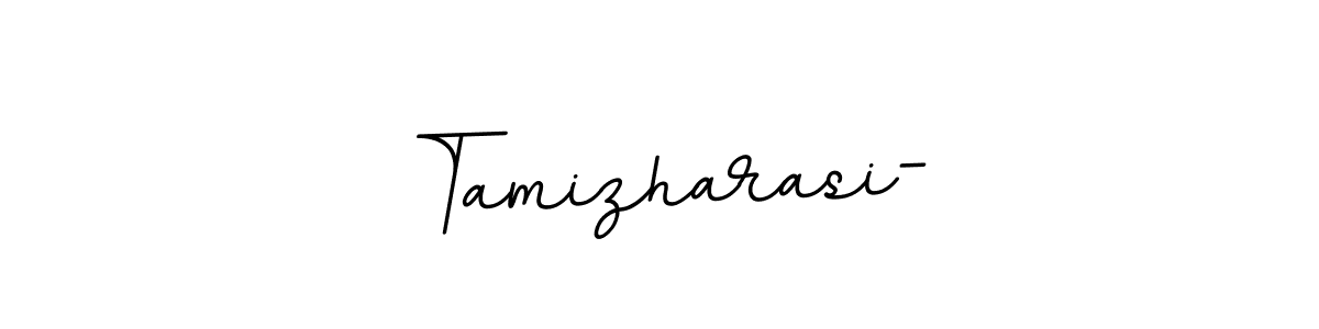 Make a beautiful signature design for name Tamizharasi-. With this signature (BallpointsItalic-DORy9) style, you can create a handwritten signature for free. Tamizharasi- signature style 11 images and pictures png