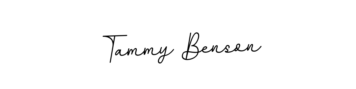 Make a beautiful signature design for name Tammy Benson. Use this online signature maker to create a handwritten signature for free. Tammy Benson signature style 11 images and pictures png