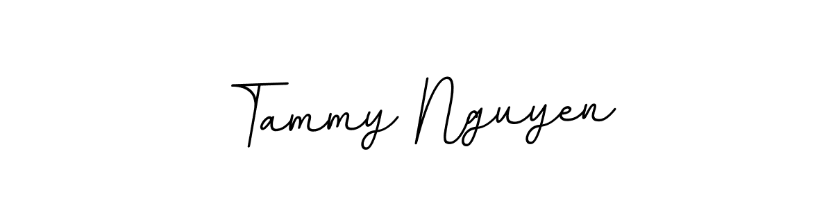 Make a beautiful signature design for name Tammy Nguyen. With this signature (BallpointsItalic-DORy9) style, you can create a handwritten signature for free. Tammy Nguyen signature style 11 images and pictures png