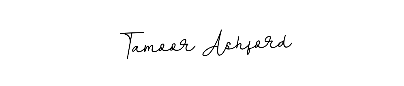 Design your own signature with our free online signature maker. With this signature software, you can create a handwritten (BallpointsItalic-DORy9) signature for name Tamoor Ashford. Tamoor Ashford signature style 11 images and pictures png