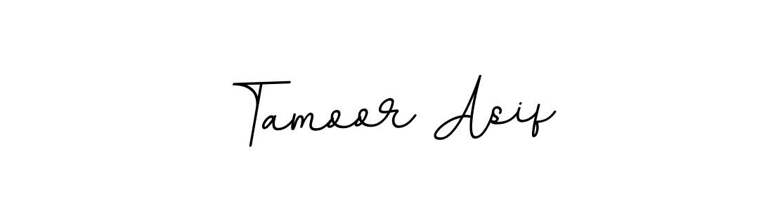 Tamoor Asif stylish signature style. Best Handwritten Sign (BallpointsItalic-DORy9) for my name. Handwritten Signature Collection Ideas for my name Tamoor Asif. Tamoor Asif signature style 11 images and pictures png