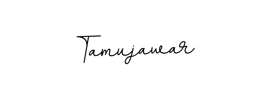 Tamujawar stylish signature style. Best Handwritten Sign (BallpointsItalic-DORy9) for my name. Handwritten Signature Collection Ideas for my name Tamujawar. Tamujawar signature style 11 images and pictures png