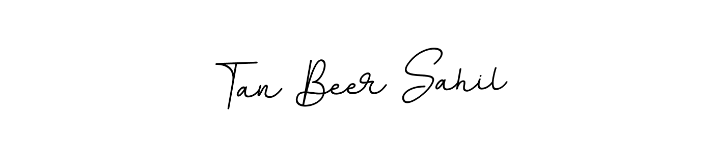 Tan Beer Sahil stylish signature style. Best Handwritten Sign (BallpointsItalic-DORy9) for my name. Handwritten Signature Collection Ideas for my name Tan Beer Sahil. Tan Beer Sahil signature style 11 images and pictures png