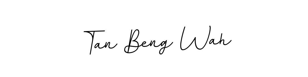 How to Draw Tan Beng Wah signature style? BallpointsItalic-DORy9 is a latest design signature styles for name Tan Beng Wah. Tan Beng Wah signature style 11 images and pictures png