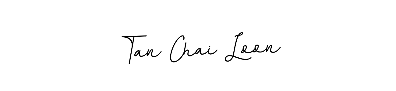 This is the best signature style for the Tan Chai Loon name. Also you like these signature font (BallpointsItalic-DORy9). Mix name signature. Tan Chai Loon signature style 11 images and pictures png