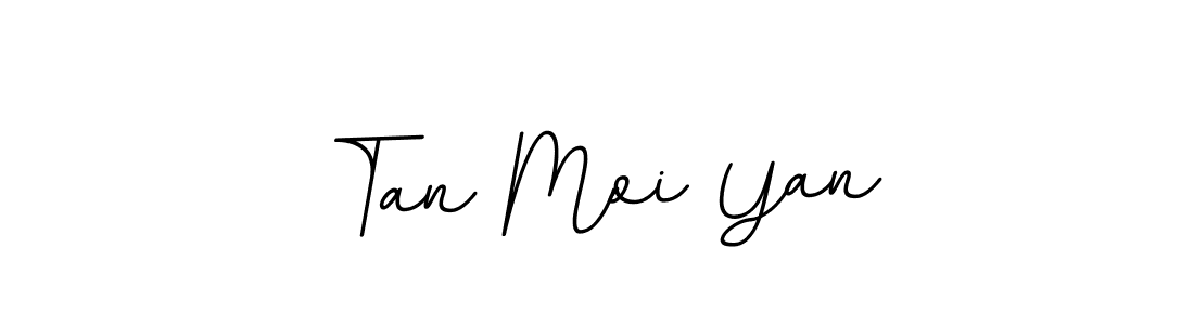 if you are searching for the best signature style for your name Tan Moi Yan. so please give up your signature search. here we have designed multiple signature styles  using BallpointsItalic-DORy9. Tan Moi Yan signature style 11 images and pictures png