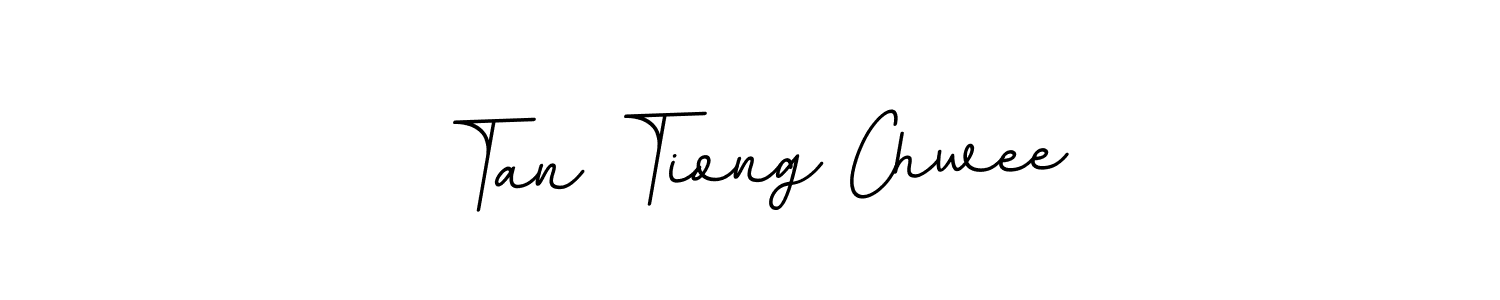 Tan Tiong Chwee stylish signature style. Best Handwritten Sign (BallpointsItalic-DORy9) for my name. Handwritten Signature Collection Ideas for my name Tan Tiong Chwee. Tan Tiong Chwee signature style 11 images and pictures png