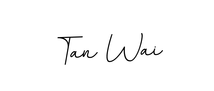 Also we have Tan Wai name is the best signature style. Create professional handwritten signature collection using BallpointsItalic-DORy9 autograph style. Tan Wai signature style 11 images and pictures png