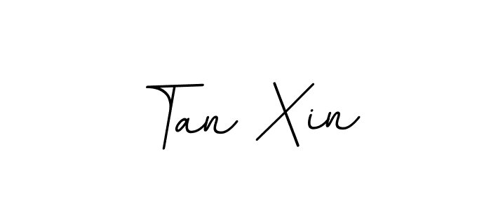 Design your own signature with our free online signature maker. With this signature software, you can create a handwritten (BallpointsItalic-DORy9) signature for name Tan Xin. Tan Xin signature style 11 images and pictures png