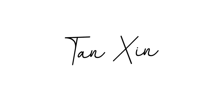 Design your own signature with our free online signature maker. With this signature software, you can create a handwritten (BallpointsItalic-DORy9) signature for name Tan Xin. Tan Xin signature style 11 images and pictures png