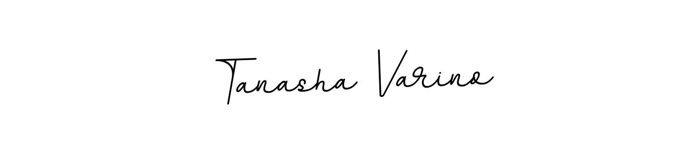 Tanasha Varino stylish signature style. Best Handwritten Sign (BallpointsItalic-DORy9) for my name. Handwritten Signature Collection Ideas for my name Tanasha Varino. Tanasha Varino signature style 11 images and pictures png