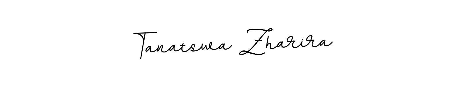 You should practise on your own different ways (BallpointsItalic-DORy9) to write your name (Tanatswa Zharira) in signature. don't let someone else do it for you. Tanatswa Zharira signature style 11 images and pictures png
