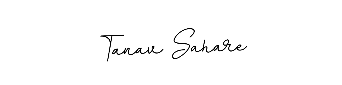 BallpointsItalic-DORy9 is a professional signature style that is perfect for those who want to add a touch of class to their signature. It is also a great choice for those who want to make their signature more unique. Get Tanav Sahare name to fancy signature for free. Tanav Sahare signature style 11 images and pictures png